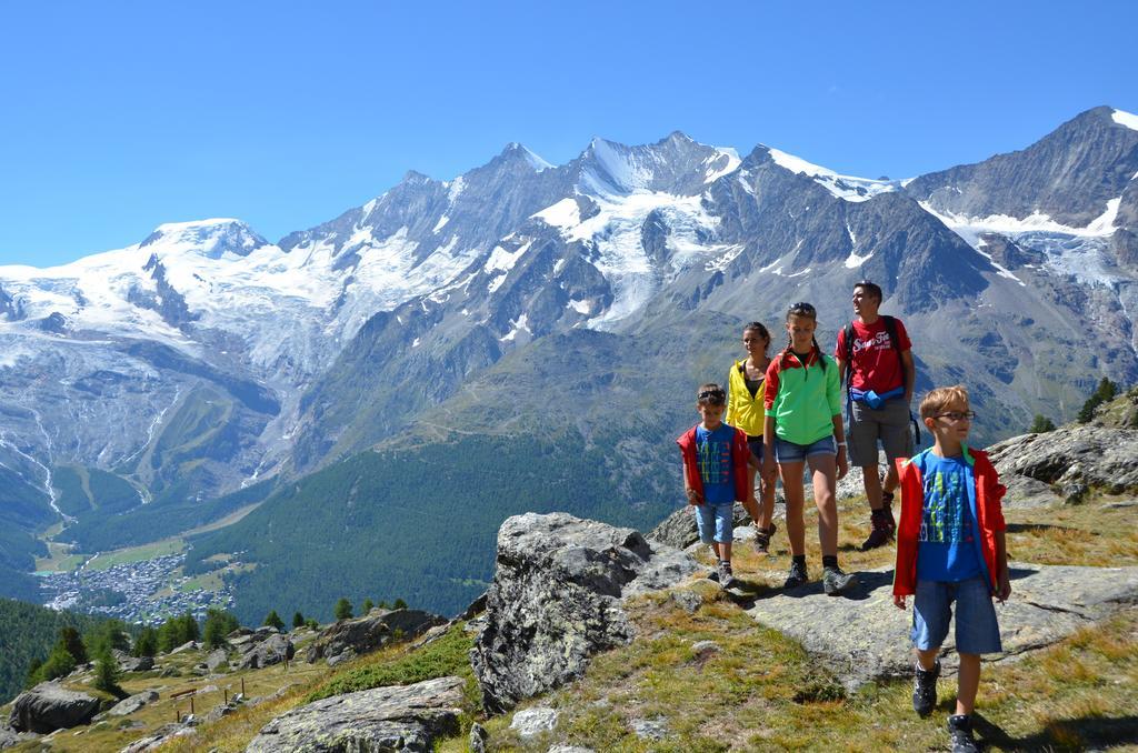 Hotel Garni Domino Saas-Fee Zewnętrze zdjęcie