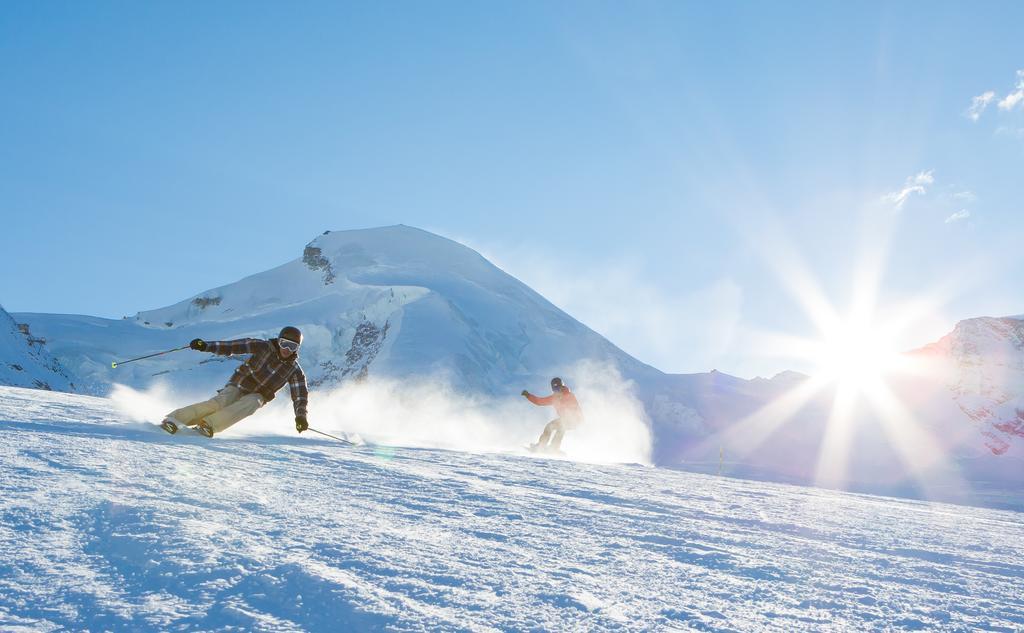 Hotel Garni Domino Saas-Fee Zewnętrze zdjęcie