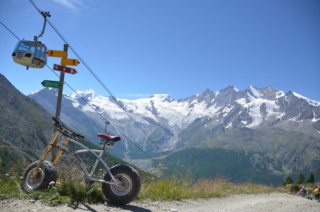Hotel Garni Domino Saas-Fee Zewnętrze zdjęcie