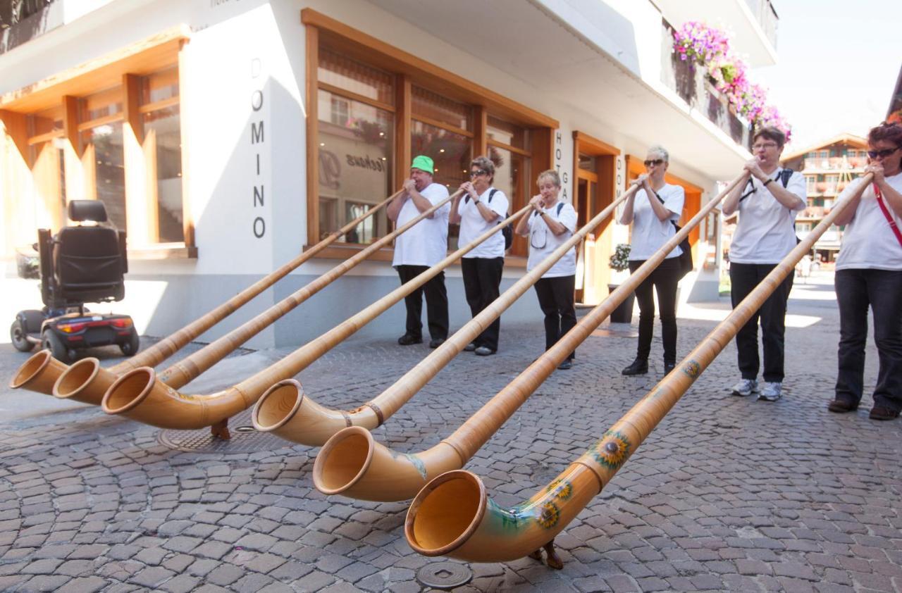 Hotel Garni Domino Saas-Fee Zewnętrze zdjęcie
